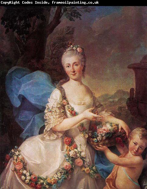 Marcello Bacciarelli Portrait of Apolonia Ustrzycka and her son Stanislaw.